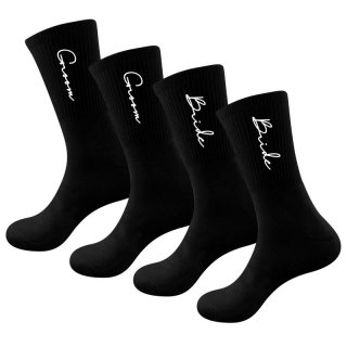 GroomBrideGifts Bride and Groom Gifts Wedding Crew Socks.