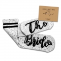 GroomBrideGifts Bridal Sock Gift, Bride Bridesmaid Maid of Honor Matron of Honor Gifts.